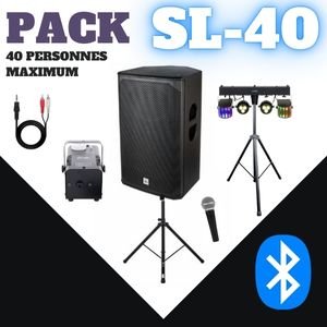 Location Sono + Éclairage 40 personnes